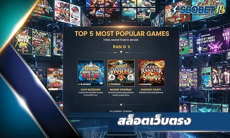 ประเด็ดสำคัญของบทความนี้คือการนำเสนอรีวิวเชิงลึกเกี่ยวกับเกม สล็อตเว็บตรง ยอดฮิต 5 อันดับแรกบน สโบเบ็ต เราจะพาคุณไปสำรวจตั้งแต่ระบบเกม